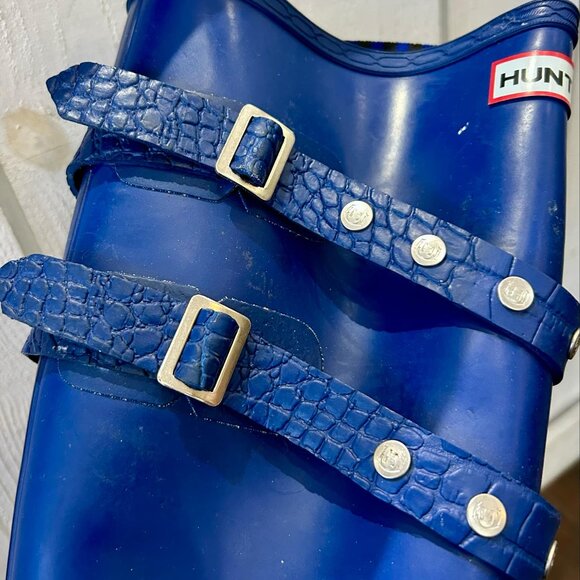 Hunter Festival Wellington Studded Tall Rain Boots - Size 8 - Picture 14 of 14